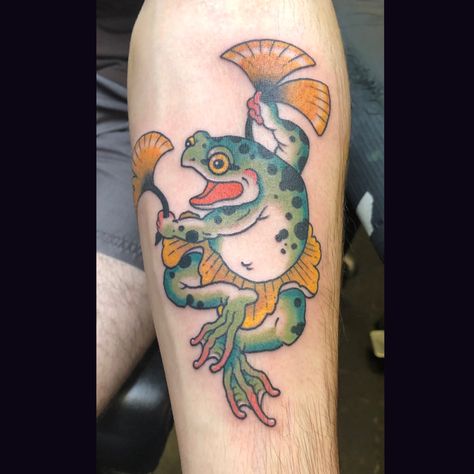 Japanese traditional frog tattoo by @ellzeyart Yakuza Frog Tattoo, Frog Japanese Tattoo, Japanese Frog Tattoo Traditional, Japanese Frog Tattoo, Japanese Frog, Tattoos 2023, Tats Ideas, Frog Tattoo, Tattoo Reference