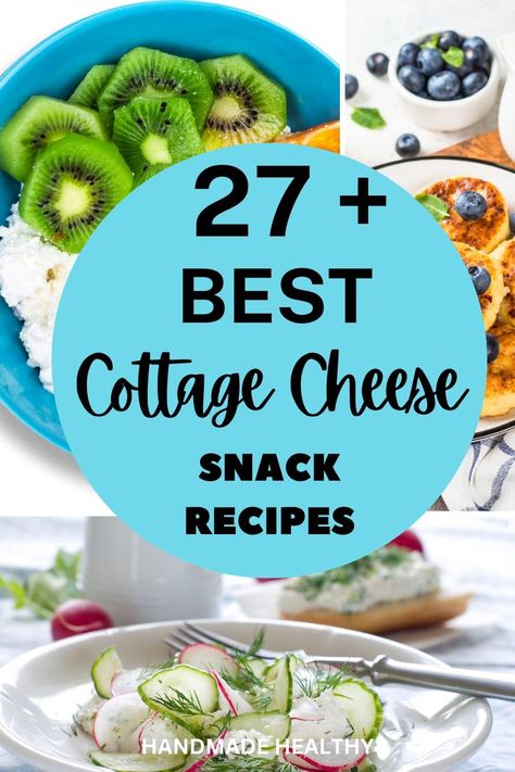 cottage cheese snack ideas Healthy Cottage Cheese Snack, Cheese Snack Ideas, Cottage Cheese Snack Ideas, Cottage Cheese Snacks, Cottage Cheese Recipes Breakfast, Protein Snacks Recipes, Cottage Cheese Recipes Healthy, Easy Snack Ideas, Cottage Cheese Desserts