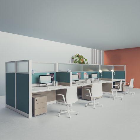 Office Cubicle Design, Office Space Planning, Cubicle Design, Modular Workstations, Workstations Design, Contemporary Office Design, Office Floor Plan, Corporate Interior Design, Office Cubicle