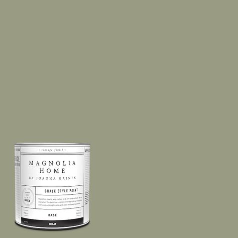 Magnolia Home Magnolia Home by Joanna Gaines Garden Essential Water-based Tintable Chalky Paint (1-quart) in the Craft Paint department at Lowes.com Joanna Gaines Garden, Magnolia Home Paint Colors, Method Soap, Magnolia Homes Paint, Joanna Gaines Paint, Magnolia Paint, Apple Water, Chalky Paint, Cement Pots