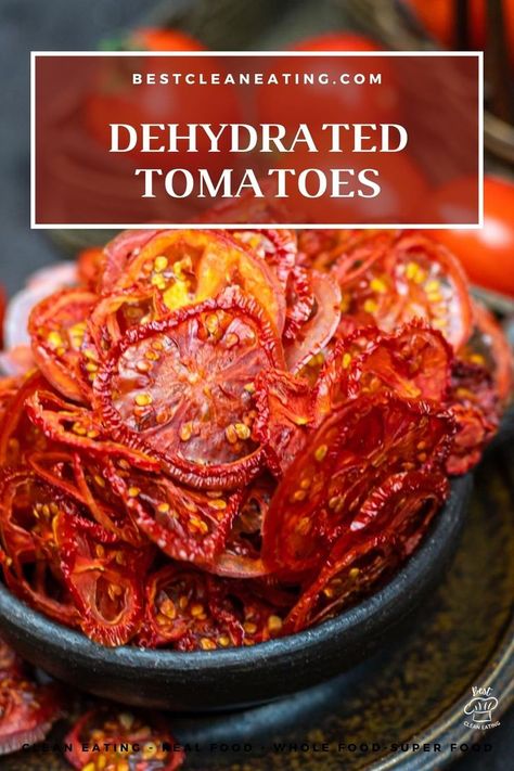 Intense Flavor: Dehydrated Tomatoes Recipe for Versatile Pantry Staples Dehydrate Tomatoes, Dehydrated Snacks, Dehydrating Tomatoes, Dehydrated Tomatoes, Crockpot Spaghetti Sauce, Paleo Recipes Snacks, Tomato Snacks, Food Dehydration, Food Canning