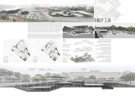 Bustler: Results of the Rome Motorino Check Point competition Interior Architecture Presentation, Design Board Layout, Architecture Presentation Board, Architecture Panel, Portfolio Presentation, Architecture Board, New Frame, Architecture Graphics, Presentation Layout