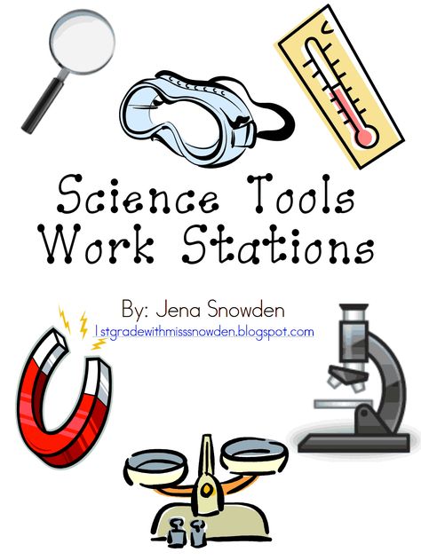 science tools work stations.pdf Science Centers, Science Stations, Science Week, 1st Grade Science, First Grade Science, Science Tools, Science Teacher Gifts, 4th Grade Science, 6th Grade Science