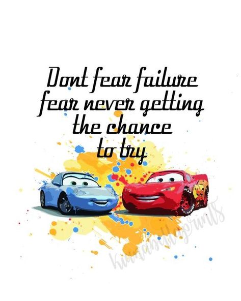 Lightning Mcqueen Quotes, Pixar Movies Quotes, Cars Movie Quotes, Lighting Mcqueen, High School Photos, Movie Tattoo, Favorite Movie Quotes, Senior Quotes, Cars 3