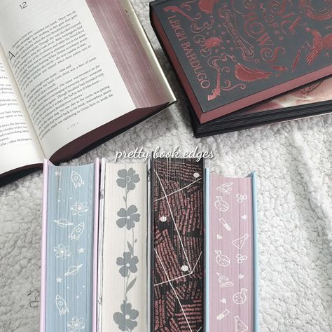 ⋆｡˚ ⋆ pretty book edges ✨ sprayed edges honestly add so much to a book, i love them so much!!! ༉‧₊˚. what's the prettiest book you own? Book Sprayed Edges, Sprayed Edges Books, Book Edges, Bookstagram Posts, I Love Them So Much, Painted Books, Losing Her, Book Aesthetic, A Book