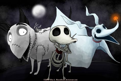 Tim Burton Dogs, Nightmare Before Christmas Art, Tim Burton Personajes, Christmas Art Crafts, Tim Burton Tattoo, Tim Burton Characters, Tim Burton Movies, Disney Pixar Characters, Jack Skeleton