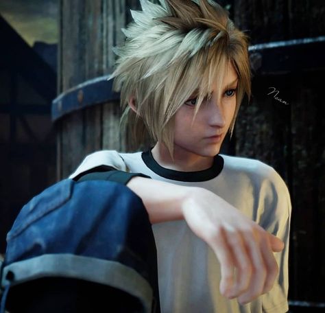 Final Fantasy Cloud Strife, Ff7 Remake, Final Fantasy Cloud, Final Fantasy Collection, Fantasy Collection, Cloud Strife, Final Fantasy Vii, Kingdom Hearts, Final Fantasy