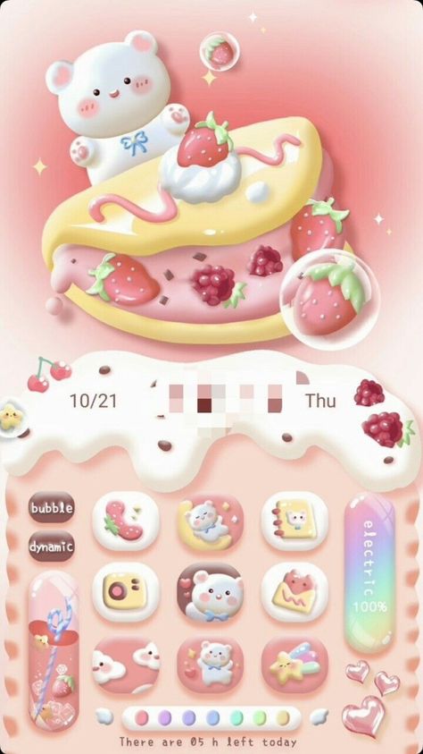 Wallpaper Jam, Cute Home Screen Wallpaper, Jelly Wallpaper, Cute Wallpapers For Ipad, Desain Quilling, Hello Kitty Crafts, Cute Mobile Wallpapers, Phone Wallpaper Pink, Cute Galaxy Wallpaper