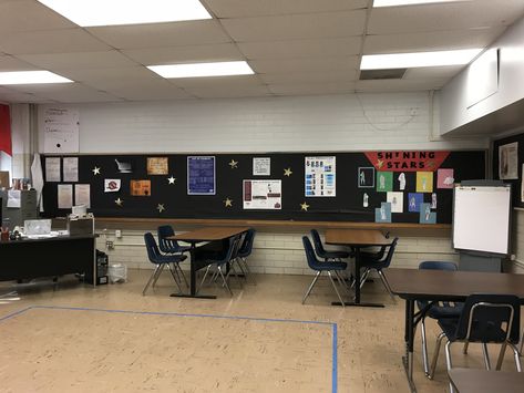 Drama classroom Drama Classroom Aesthetic, Drama Room Ideas School, Drama Room Decor, Teacher Room Decor, Theater Classroom, Drama Classroom, Thanksgiving Play, Script Analysis, Middle School Drama