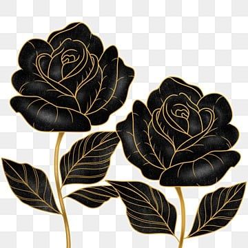 black flower,black roses,black gold,golden black,gold roses,gold line art,aesthetic roses,black rose,roses,black flowers,gold flowers,floral,golden,flowers clipart,golden clipart,gold clipart,floral clipart,black clipart Gold Clipart, 3d Nail Art Designs, Grass Flower, Aesthetic Roses, Rose Background, Wedding Design Decoration, Rose Gold Flower, Beautiful Pink Flowers, Pink Watercolor Flower