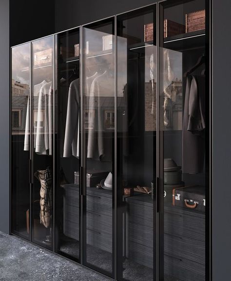 Best Wardrobe Designs, Vstupná Hala, Design Ložnic, Glass Wardrobe, Dressing Design, Dream Closet Design, Walk In Closet Design, Wardrobe Door Designs, Luxury Closets Design