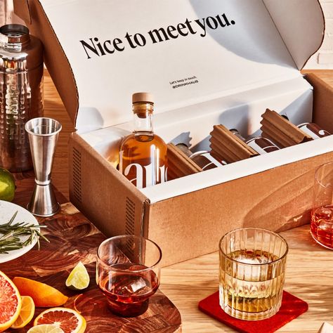 12 Cocktail Kits That'll Bring Out Your Inner Bartender Candied Ginger, Cocoa Nibs, Cocktail Kits, Alcohol Content, Real Ingredients, Fun Cocktails, Fresh Lime Juice, Mixology, Coffee Brewing