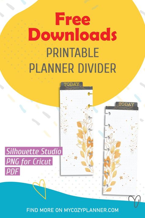 Free Printable Christmas Planner Divider for Planners and Bullet Journals Happy Planner Dividers Free Printables, A5 Dividers Printable Free, Planner Dividers Printable Free, Free Printable Christmas Planner, Watercolor Paper Background, Happy Planner Punch, Printable Christmas Planner, Happy Planner Printables, Page Dividers