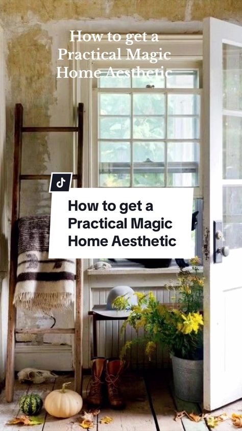 Replying to @Summer Here’s how I would do a practical magic home desig... | practical magic house | TikTok Coupeville Washington Practical Magic, Practical Magic House Kitchen, Practical Magic House Decor, Practical Magic House Interior, Practical Magic House Floor Plan, Practical Magic Home Aesthetic, Practical Magic Bedroom, Practical Magic Aesthetic Home Decor, Practical Magic Decor Inspiration