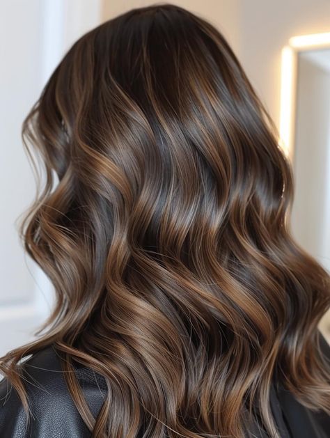 Chic Brunette Balayage Hair: Low Maintenance Styles for Summer Brunette Balayage Hair Money Piece, Balayage Hair Money Piece, Short Hair Cuts Thick Hair, Hair Cuts Thick Hair, Money Piece Curtain Bangs, Fuller Cheeks, Hair Low Maintenance, Boliage Hair, Indian Hair Color