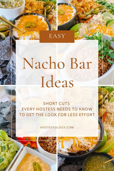 Taco Bar Super Bowl Party, Make Your Own Nacho Bar, Ultimate Nacho Bar, Boujee Taco Bar, Nacho Cheese Bar Ideas, Nachos For Party Taco Bar, Tailgate Nacho Bar, Bar Nachos Recipe, Large Nacho Bar