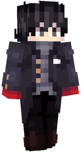 Persona 5 Protagonist (Joker) | Nova Skin Minecraft Skins Male, Persona 5 Protagonist, Mc Skins, Skin Minecraft, Nova Skin, Nova Skin Gallery, Horse Armor, Blue Dye, Minecraft Skin