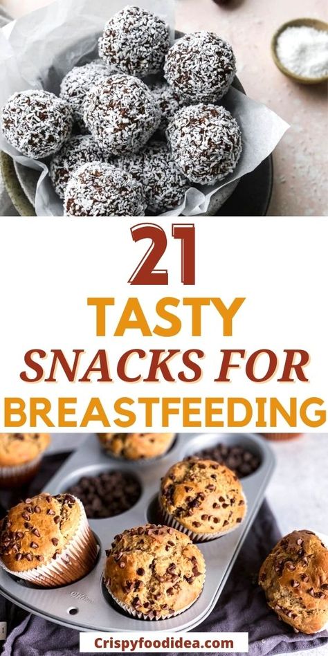 Snacks Nursing Mom, Best Snacks For Breastfeeding Moms, Snacks For Home Birth, Healthy Freezer Snacks For New Moms, Late Night Nursing Snacks, Energy Balls For Breastfeeding, Good Foods For Breastfeeding Moms, Healthy Snacks Post Partum, Healthy Snacks For Nursing Moms