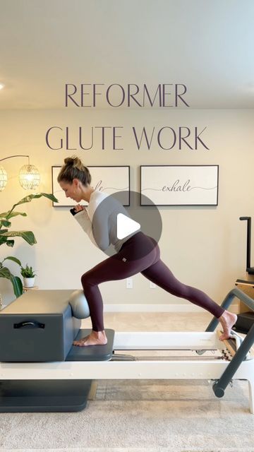 bonniezeitner on March 6, 2024: "Here’s the thing about glutes…they are your biggest supporter 😏 They lift you up. They keep you from falling down. They move you 🙌 You...". Reformer Stretches, Glutes Workout Plan, Pilates Reformer Glute Workout, Pilates Side Leg Series, Pilates Reformer Glute Exercises, Pilates Reformer Exercises Without Reformer, Balanced Body Pilates Reformer, Pilates Ideas, Pilates Reformer Glutes