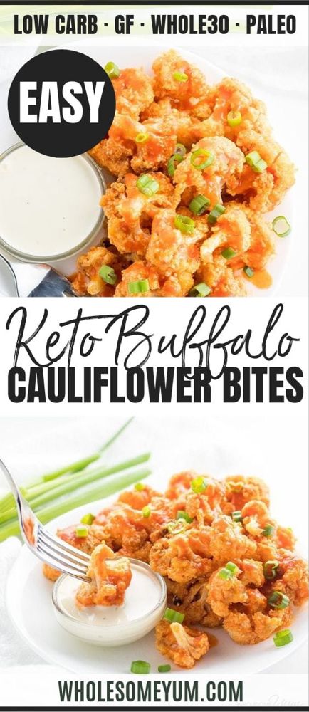 Keto Buffalo Cauliflower, Healthy Buffalo Cauliflower, Baked Buffalo Cauliflower Bites, Cauliflower Baked, Cauliflower Dip, Buffalo Cauliflower Recipes, Baked Buffalo Cauliflower, Vegan Buffalo Cauliflower, Buffalo Cauliflower Bites