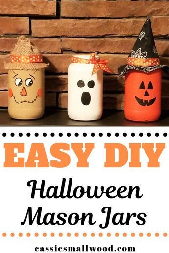 Halloween Mason Jars Diy, Fall Mason Jar Crafts, Craft Nights, Fall Creations, Diy Halloween Dekoration, Fall Crafts For Adults, Halloween Jars, Halloween Mason Jars, Fall Mason Jars