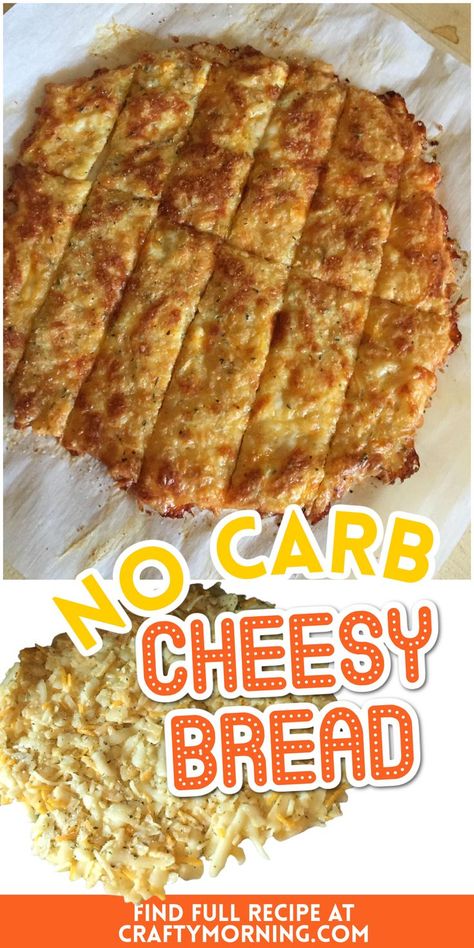 No Carb Cheesy Bread- easy keto cheesy bread substitute. So good! Keto friendly dinner side. Keto Cheesy Bread, Cheesy Snack Recipes, Cheesy Bread Recipe, No Carb Bread, No Carbs, Cheesy Snack, Cheesy Breadsticks, Bread Substitute, Dinner Side