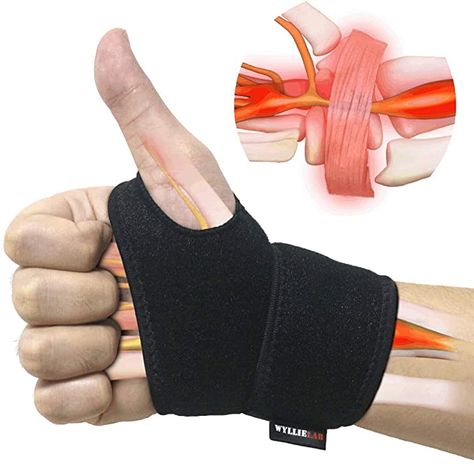 Amazon.com: Wrist Brace for Carpal Tunnel, Comfortable and Adjustable Wrist Support Brace for Arthritis and Tendinitis, Wrist Compression Wrap for Pain Relief, Fit for Both Left Hand and Right Hand – Single : Health & Household Thumb Pain Relief, Wrist Pain Relief, Ligament Tear, Wrist Pain, Wrist Brace, Carpal Tunnel, Callus Removal, Wrist Wrap, Pedicure Tools