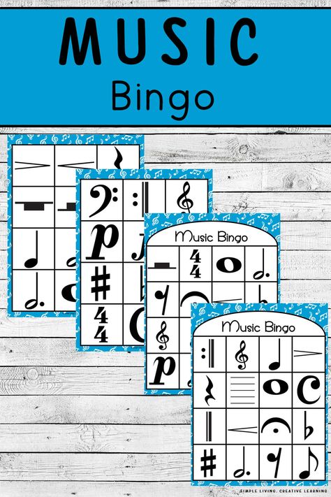 Musical Bingo Free Printable, Music Bingo Free Printable, Musical Games For Kids, Bach Music, Music Games For Kids, Music Rhythm Games, Music Elements, Piano Teaching Games, Lds Music