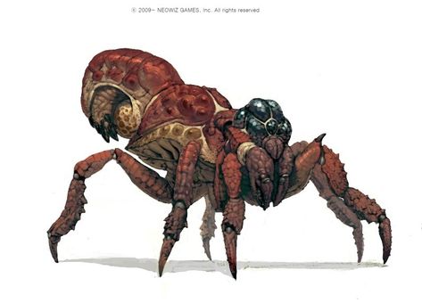 ArtStation - MMORPG " BLESS" - Insect, Jaemin Kim Alien Concept, Alien Concept Art, Alien Creatures, Fantasy Monster, Creature Feature, Monster Design, Creature Concept Art, Fantasy Rpg, Creature Concept