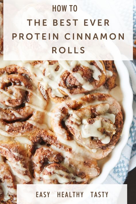 Protein Cinnamon Rolls, Kodiak Cakes Recipe, Cinnamon Roll Recipe, Easy Protein, Kodiak Cakes, Protein Powder Recipes, Protein Desserts, Nutritious Breakfast, Pancake Mix