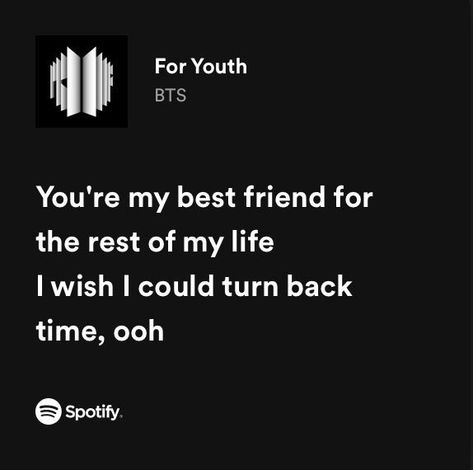 Bts Life Goes On Wallpaper, Bts Spotify Lyrics, Bts Words, Bts Lyrics Aesthetic, Bts Song Quotes, Bts Lyrics Poster, Bts Quotes Aesthetic, Friendship Lyrics, Bts Lyrics Wallpaper