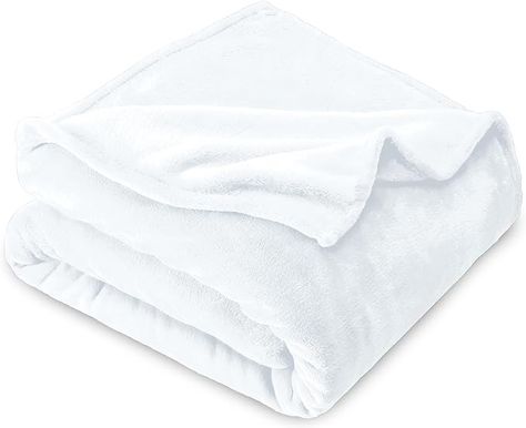 Amazon.com: Bare Home Fleece Blanket - Twin/Twin Extra Long Blanket - White - Lightweight Blanket for Bed, Sofa, Couch, Camping, and Travel - Microplush - Ultra Soft Warm Blanket (Twin/Twin XL, White) : Home & Kitchen Blanket For Bed, Wedding Slippers, Queen Blanket, Warm Bed, Bed Throw, Twin Blanket, Kids Fleece, Bed Throw Blanket, Lightweight Blanket