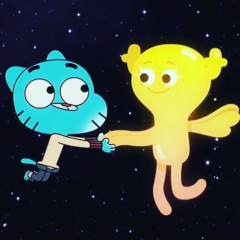 Couple Characters Cartoon, The Amazing World Of Gumball Penny, Gumball And Penny Matching Icons, Penny Amazing World Of Gumball, Amazing World Of Gumball Penny, Penny X Gumball, Penny And Gumball, Gumball X Penny, Gumball And Penny