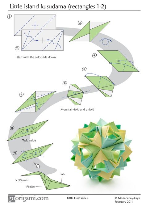 This is a nice Kusudama tutorial. It takes some patience, but the result is worth it. Diy Fleur, Origami Star Box, Origami Diagrams, Origami Ball, Origami Models, Origami For Beginners, Origami Dragon, Origami Fish, Origami Love