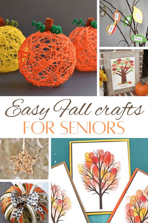 October Arts And Crafts For Seniors, Senior Craft Ideas Assisted Living, Thanksgiving Craft Ideas For Elderly Nursing Homes, Senior Thanksgiving Crafts, Fall Crafts Senior Citizens, Seniors Arts And Crafts, October Craft Ideas For Seniors, September Arts And Crafts For Seniors, Activities For Seniors In October