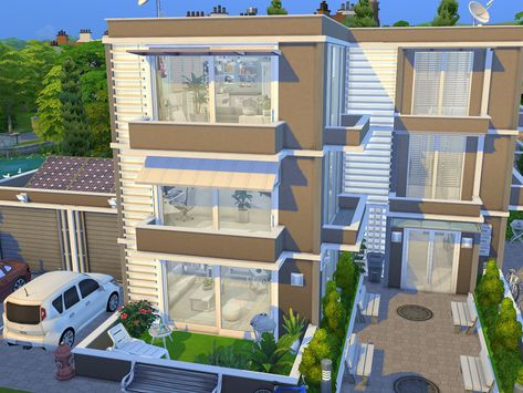 Sims 3 Apartment Ideas, Sims 3 Apartment Buildings, Sims4 Apartment Building, Sims 4 Apartment Exterior, Sims 4 Apartment Lot, Sims 4 Apartment Building Download, Sims 4 Duplex House, Sims 4 Multiple Houses One Lot, Sims Apartment Building