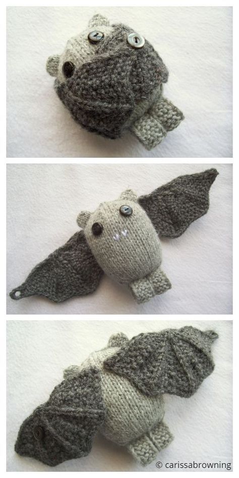 Learn to knit this adorable Halloween bat! This pattern is perfect for beginners and includes step-by-step instructions and,#Amigurumi_Patterns #Amigurumi_Bat #Halloween_Knitting #Crochet_Penguin Graphic Crochet, Summer Poncho, Crochet Shoes Pattern, Holiday Knits, Animal Knitting Patterns, Pattern Knitting, Halloween Bat, How To Purl Knit, Easy Knitting Patterns