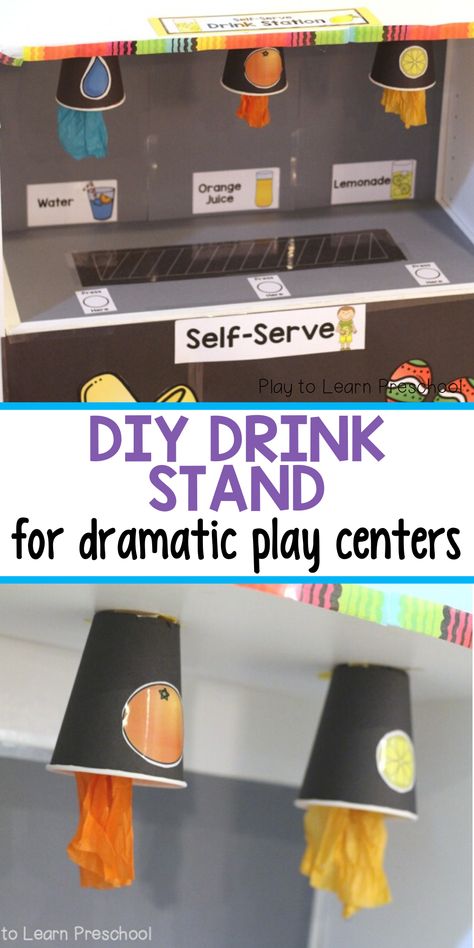 House Area Preschool, Diy Dramatic Play Center Preschool, Dramatic Play Ideas For School Age, Diner Dramatic Play, Reggio Dramatic Play Area, Carnival Dramatic Play, Infant Room Dramatic Play, Sports Dramatic Play, Food Truck Dramatic Play