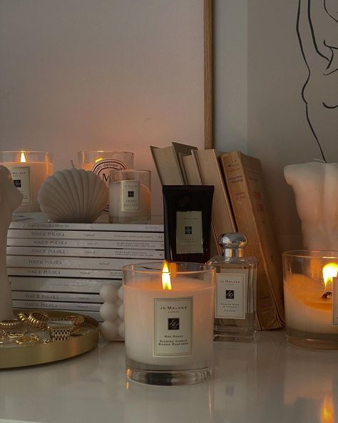 Candela Core, Jo Malone Candle, Ria Core, Aesthetic Sense, I Need Love, Dresser Top, Candle Aesthetic, Cosmetics Bag, Jo Malone London