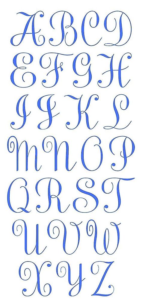 Hand Lettering Alphabet Fonts, Lettering Styles Alphabet, Ideas Embroidery, Graffiti Lettering Fonts, Font Alphabet, Fancy Letters, Hand Lettering Art, Hand Lettering Fonts, Hand Lettering Alphabet