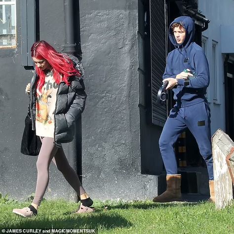 Strictly Dancers, Dianne Buswell, Dance Partner, Partner Dance, Strictly Come Dancing, The Studio, Daily Mail, In London, Dancing