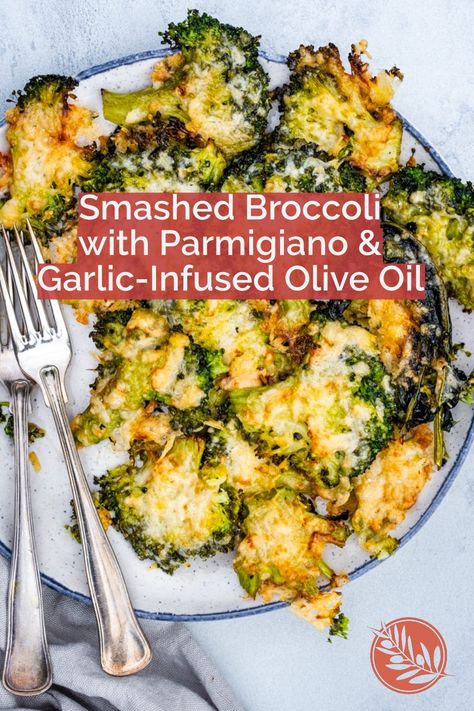 If you’re searching for innovative methods to cook and present vegetables, look no further than this tempting smashed broccoli recipe. This dish turns each broccoli floret into a crispy, cheesy delight, ensuring every forkful is a gourmet experience. Roasted Smashed Broccoli, Smashed Broccoli With Parmesan, Crispy Parmesan Smashed Broccoli, Keto Smashed Broccoli, Smashed Parmesan Brocolli, Smashed Broccoli, Parmesan Broccoli, Garlic Infused Olive Oil, Broccoli Recipe