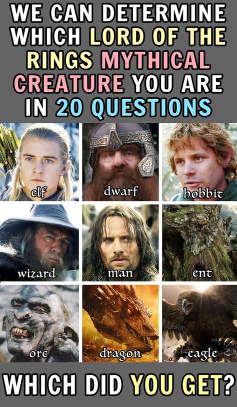 Lotr Movies, Mirkwood Elves, Best Match, 20 Questions, Mythical Creature, Jrr Tolkien, Middle Earth, The Rings, Lord Of The Rings