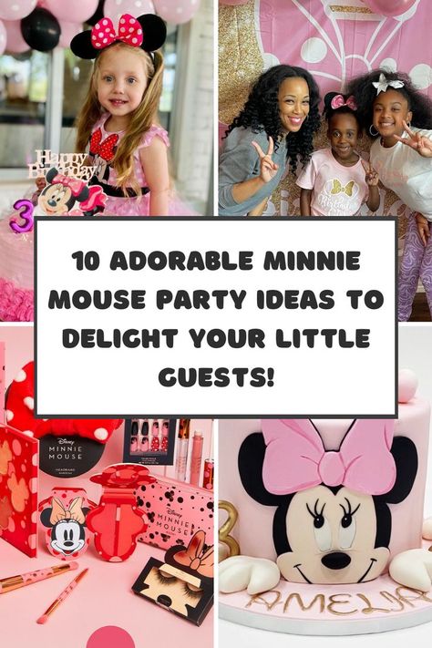 Are you planning a birthday celebration for your little one and looking for a theme that combines sweetness and charm? Hosting a Minnie Mouse-themed party is sure to bring smiles and giggles to your child and their friends. In this blog post, we'll explore ten delightful Minnie Mouse party ideas that will make your celebration an unforgettable event. Minnie Mouse Birthday Ideas 3rd, Minnie Mouse Fourth Birthday, Minnie Mouse Party Activities, Combined Party Ideas, Minnie Mouse Birthday Party Games, Minnie Mouse Birthday Games, Minnie Mouse 2nd Birthday Party Ideas, Minnie Mouse Party Games, Minnie Mouse Birthday Party Ideas 3rd