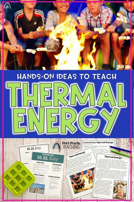 Thermal Energy Transfer Activities, Heat In The Environment Grade 7, Thermal Energy Grade 3, Heat Transfer Experiments, Thermal Energy Experiments For Kids, Energy Science Experiments For Kids, Heat Energy Experiments For Kids, Energy Experiments For Kids, Energy Transfer Activities