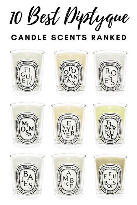 best diptyque candles scents ranked Dyptique Candles Aesthetic, Diptyque Candles Aesthetic, French Candles, Dyptique Candles, Lake Accessories, Diptique Candle, Diptyque Candles Decor, Diptyque Candle, Crna School