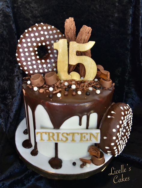 Cake for 15 year old boy Birthday Cake15 Years, 15 Year Birthday Cake, Cake Designs For 12 Year Boy, Cake For 12 Year Boy, Birthday Cake For 15 Year Girl, Cake For 15th Birthday Boy, Cake For Teen Boy, Birthday Cake For 15 Year Boy, 15 Birthday Cake Boy