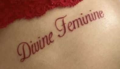 Red Tattoos Ideas, Red Ink Tattoo Ideas, Ink Tattoo Ideas, Divine Feminine Tattoo, Mac Miller Tattoos, Ma Tattoo, Red Ink Tattoo, Red Ink Tattoos, Feminine Tattoo