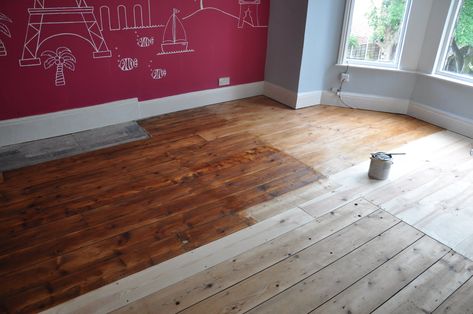 Sanded Floorboards, Diy Floors, Osmo Oil, English Girl, Pine Flooring, Floor Refinishing, Restore Wood, Floor Restoration, Floor Boards