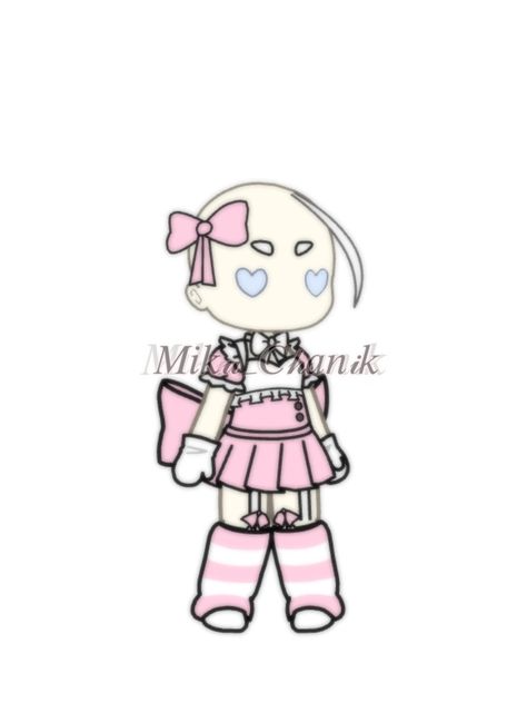 Brat Gacha Club Outfit, Gacha Life Pink Outfits, Pink Gacha Life Outfits, Gacha Club Ideas Clothes Y2k, Preppy Gacha Club Outfits, Gacha Pink Outfits, Pink Gacha Club Outfits, Pastel Pink Outfit, Kawaii Gacha